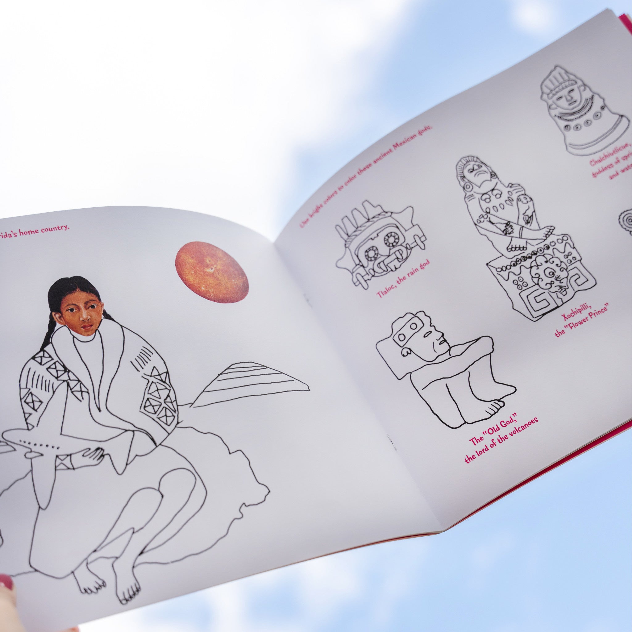 Coloring Book Frida Kahlo - Wynwood Walls Shop