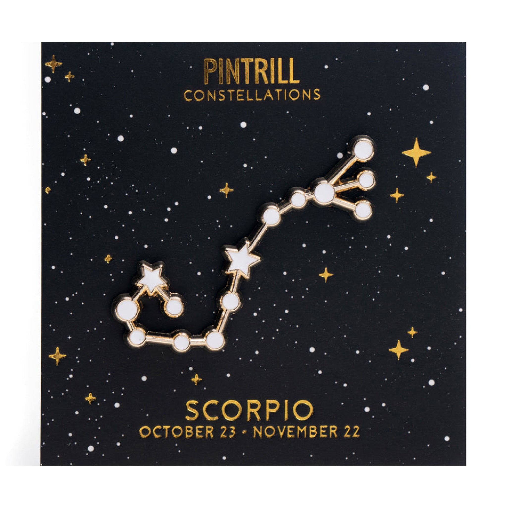 Constellations - Scorpio Pin - Wynwood Walls Shop