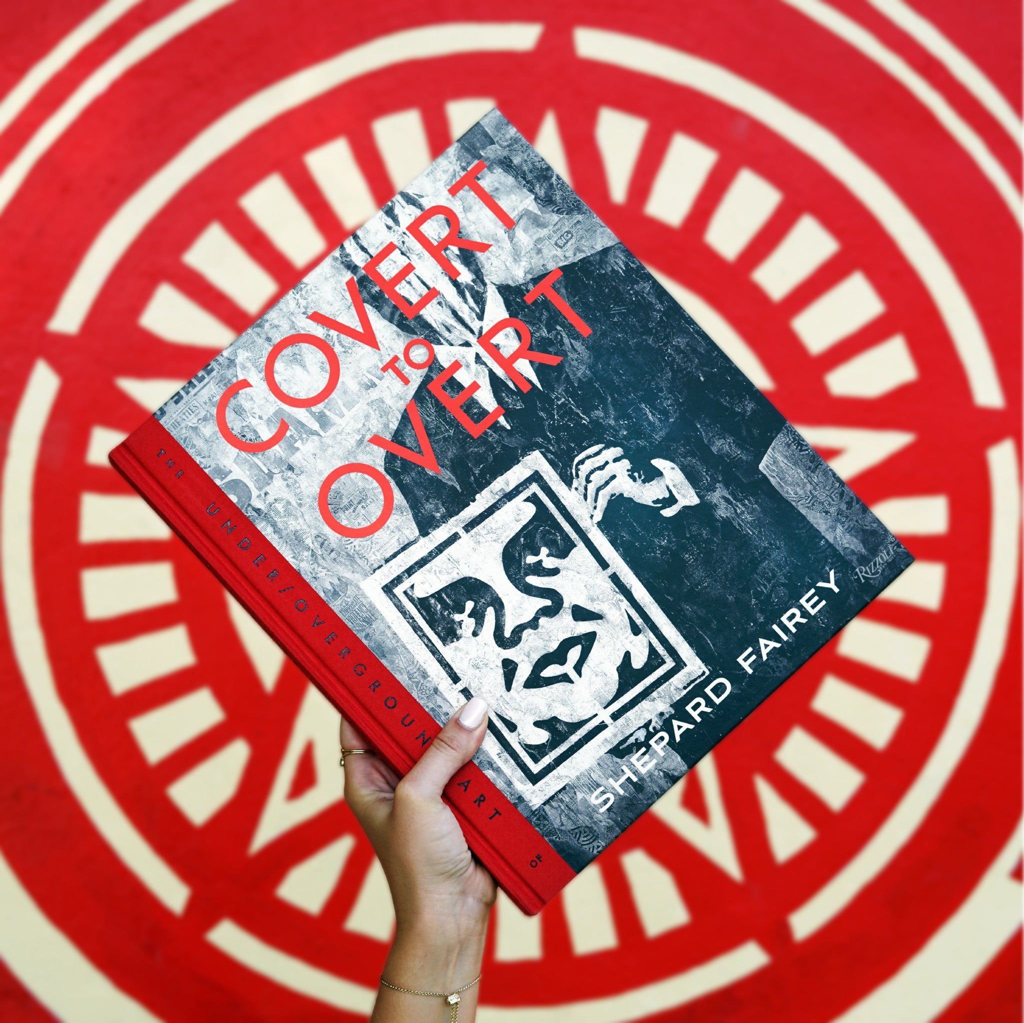 Shepard Fairey COVERT TO OVERT Signed Book - Wynwood Walls Shop