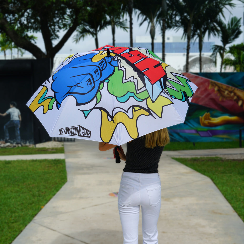 Crashone x Wynwood Walls COMIX Umbrella - Wynwood Walls Shop