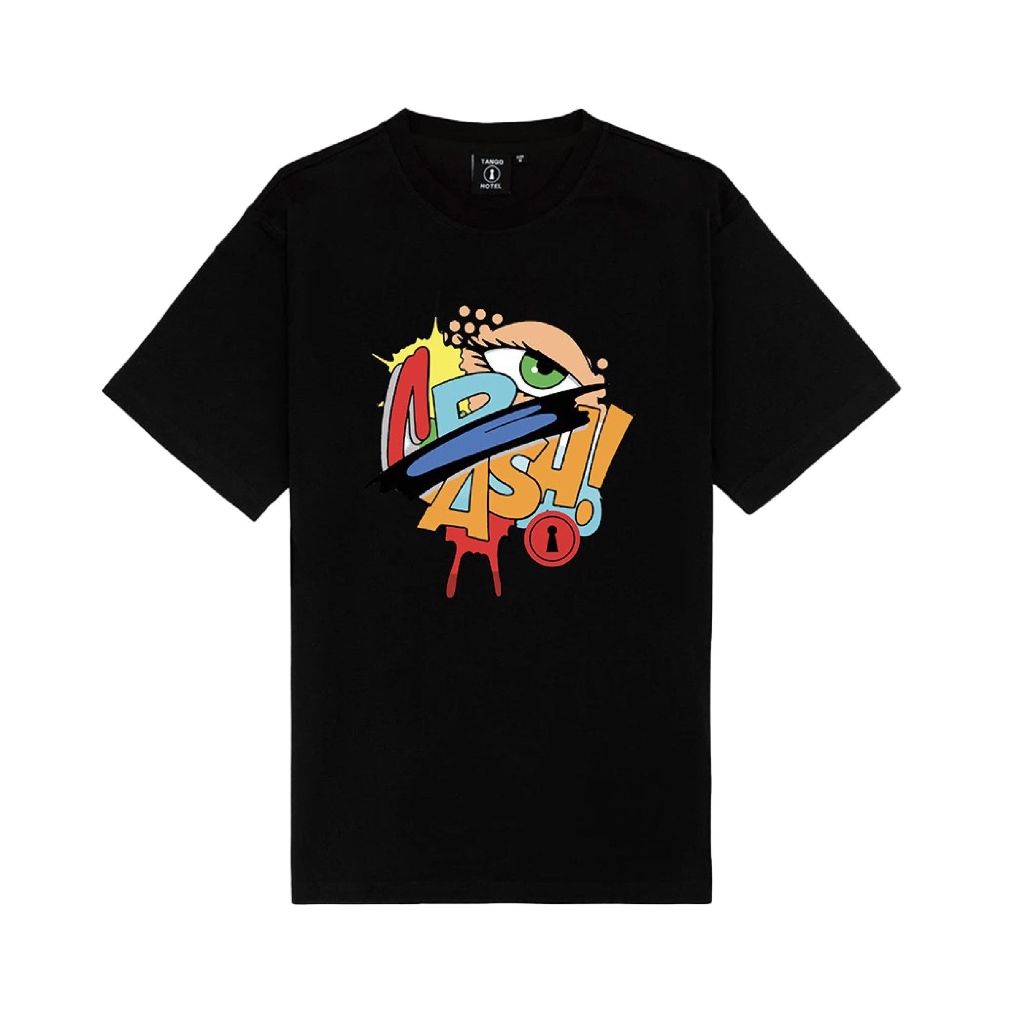 Crash x Tango Hotel Black Tee II - Wynwood Walls Shop