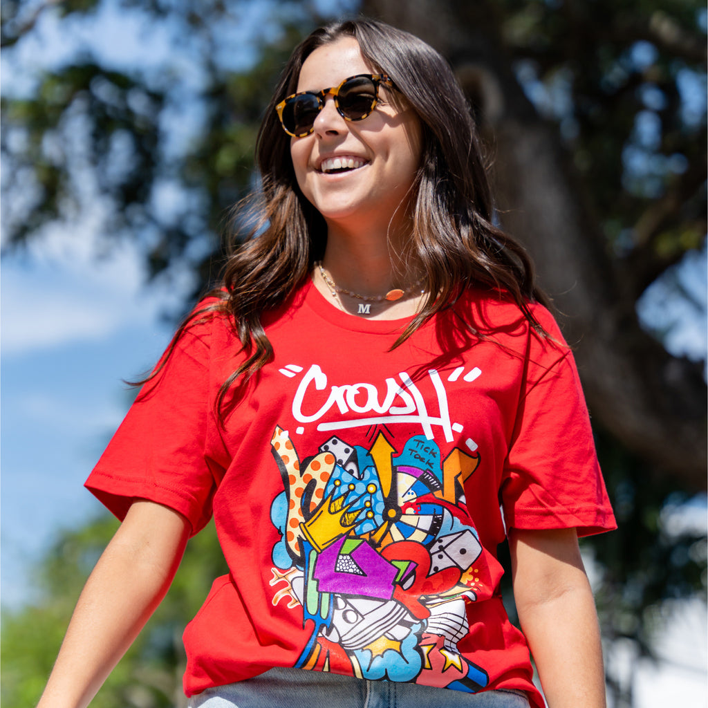 Crash x Tango Hotel Red Tee - Wynwood Walls Shop