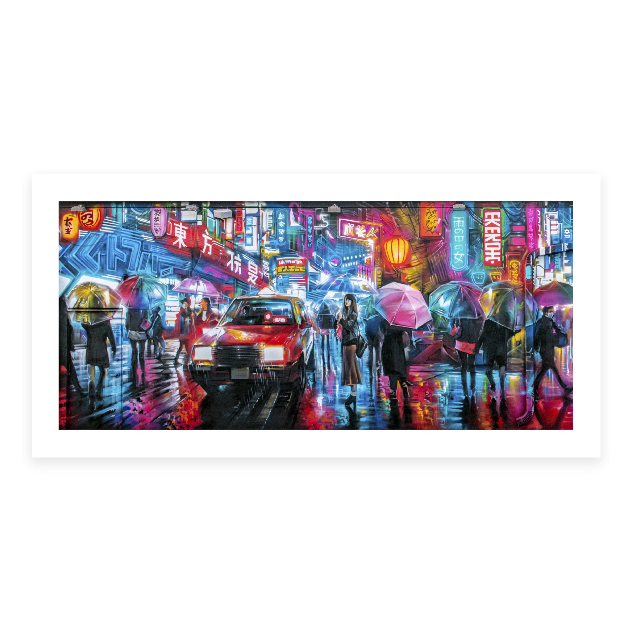 DAN KITCHENER Girl in the Rain Print - Wynwood Walls Shop Main image