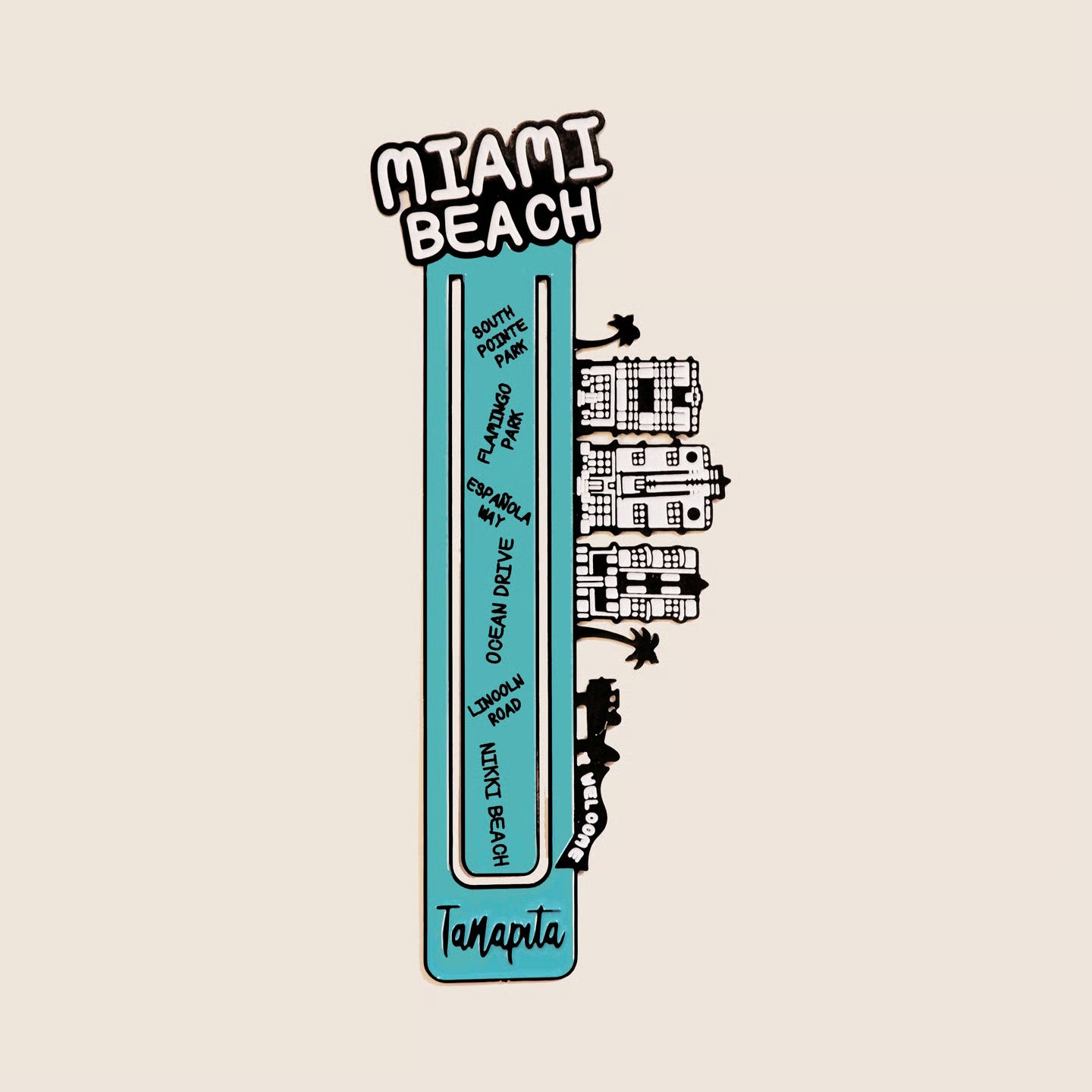 Miami Blue Beach Bookmark Main image