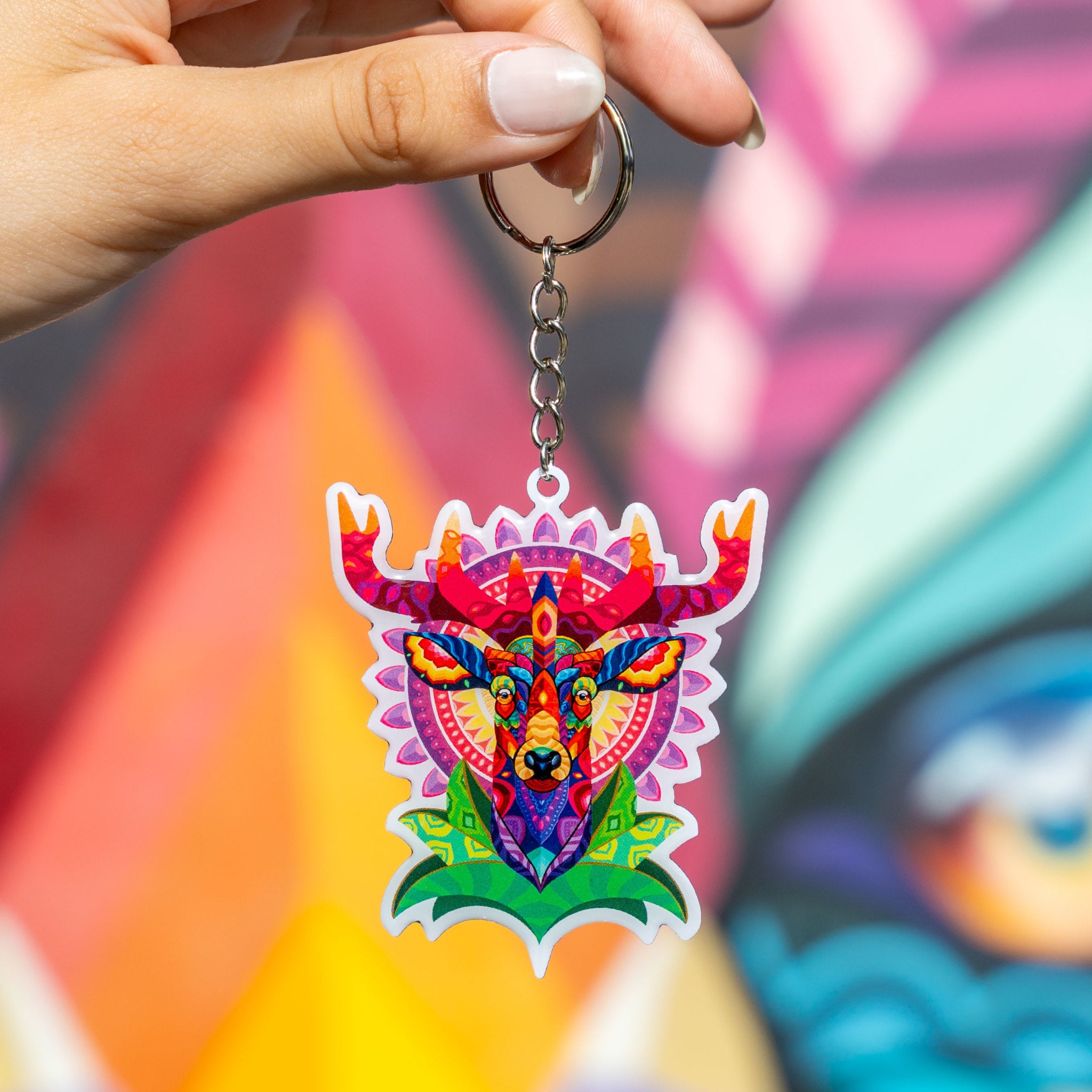 Farid Rueda DEER Keychain Secondary image