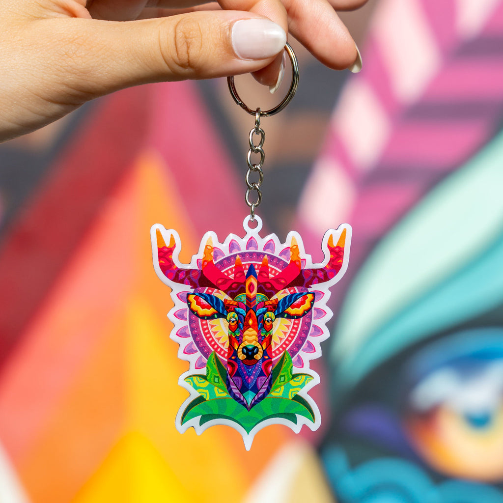Farid Rueda DEER Keychain - Wynwood Walls Shop