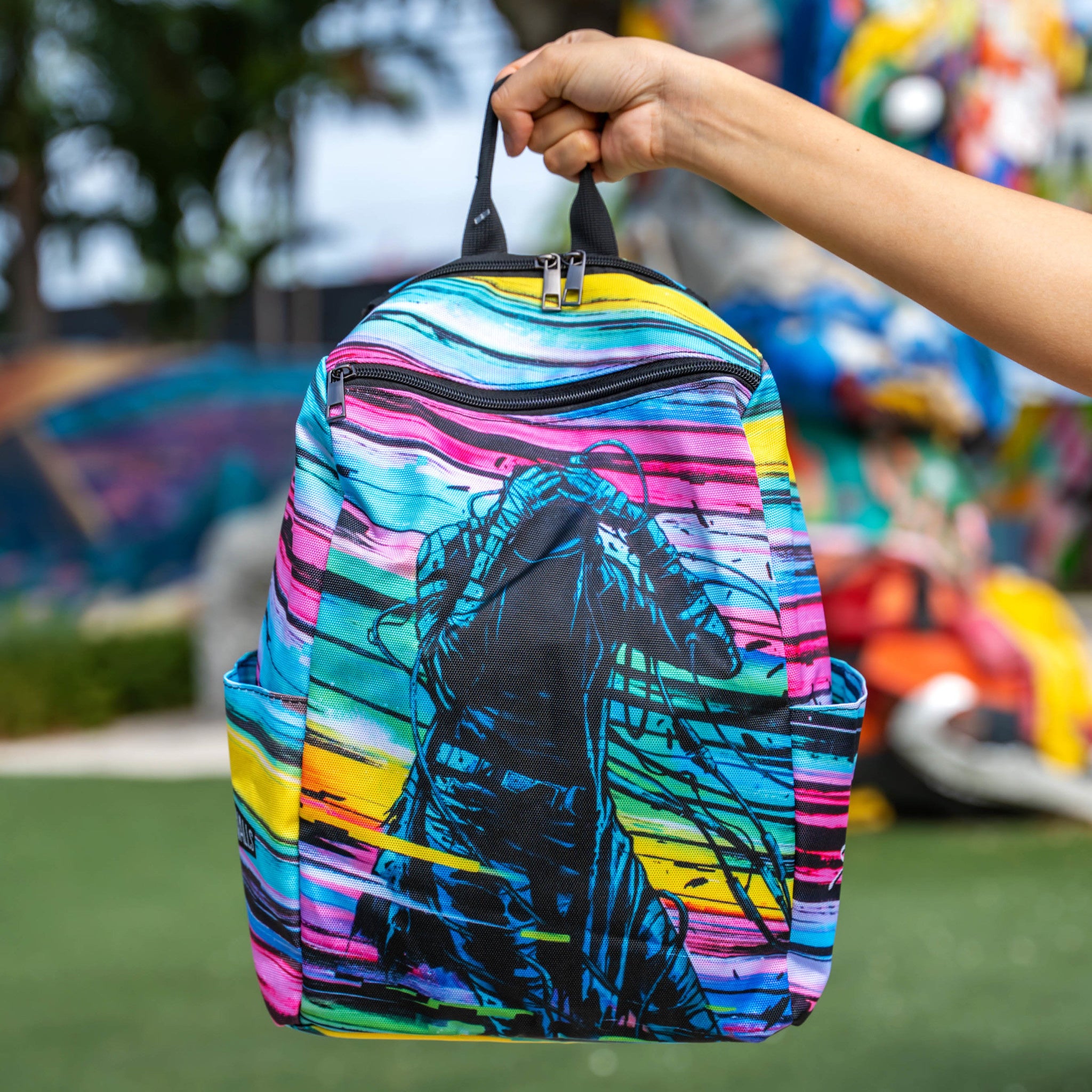 Deih DEMO NOISE x Wynwood Walls Kid Backpack - Wynwood Walls Shop