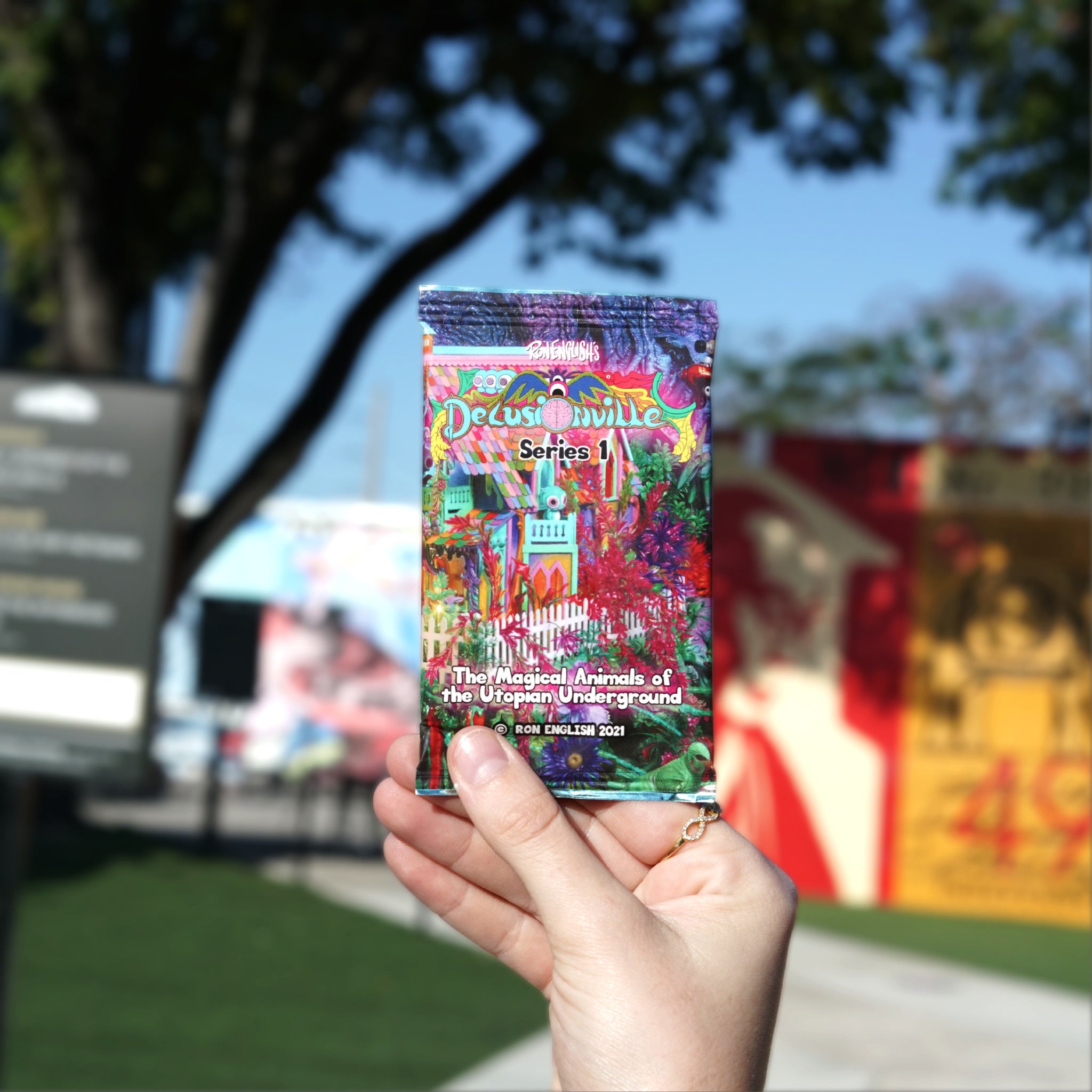 Ron English Delusionville Trading Cards - Wynwood Walls Shop Main image