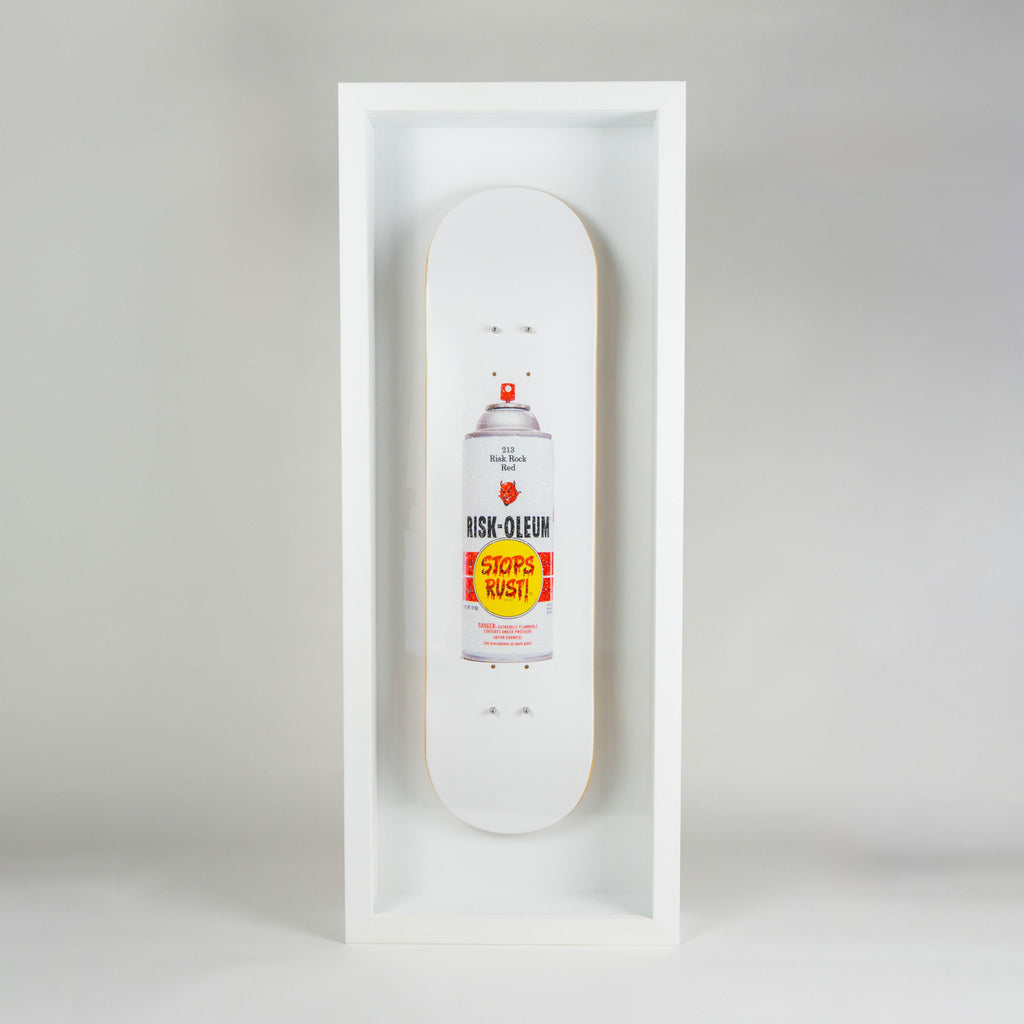RISK Diamond Dust Riskoleum Skate Deck - Wynwood Walls Shop