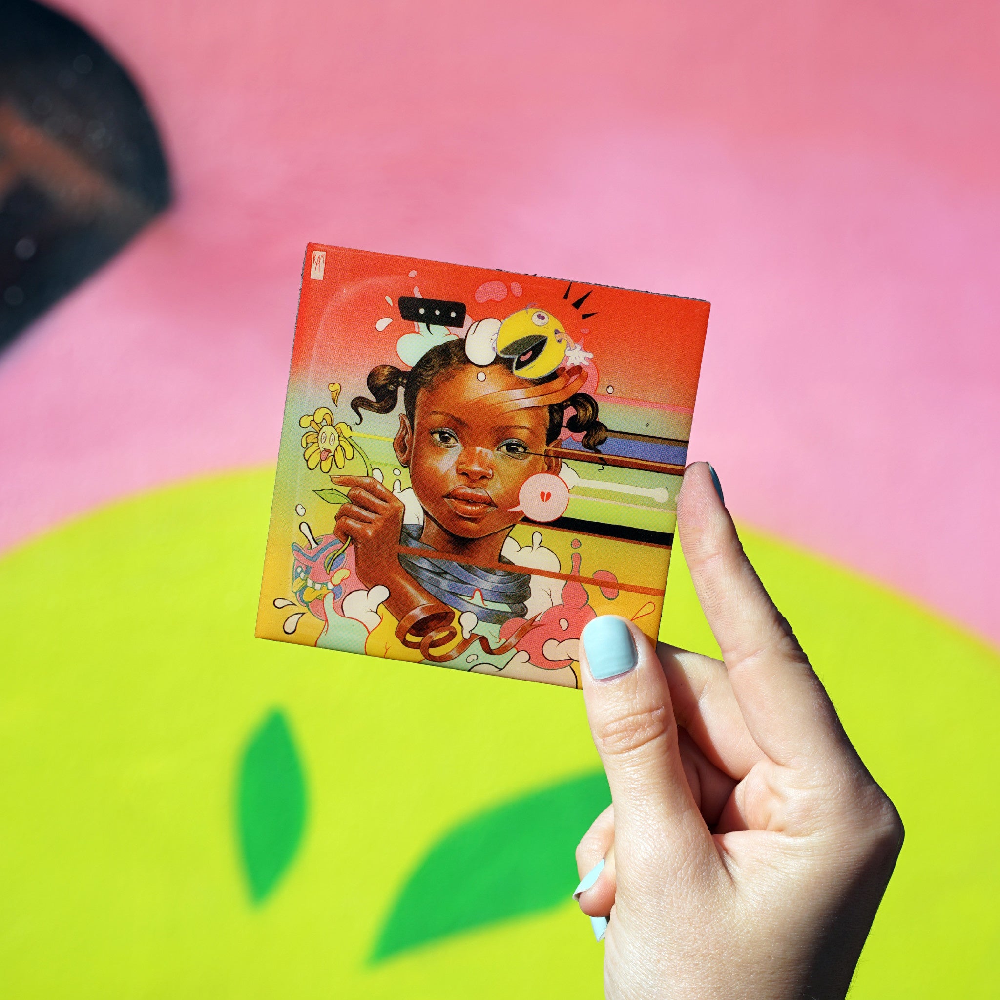 Kayla Mahaffey "Disjointed" Magnet - Wynwood Walls Shop