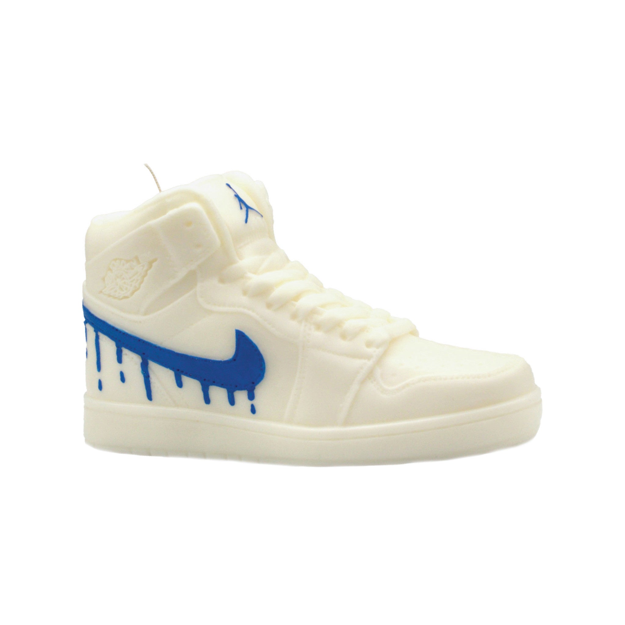 Don't Drip White & Blue Candle - Wynwood Walls Shop Main image