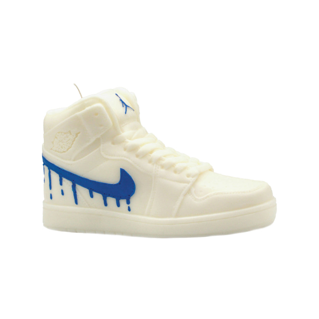 Don't Drip White & Blue Candle - Wynwood Walls Shop