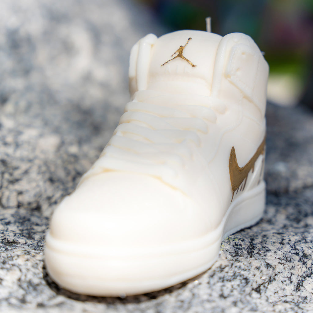 Don't Drip White & Gold Candle - Wynwood Walls Shop