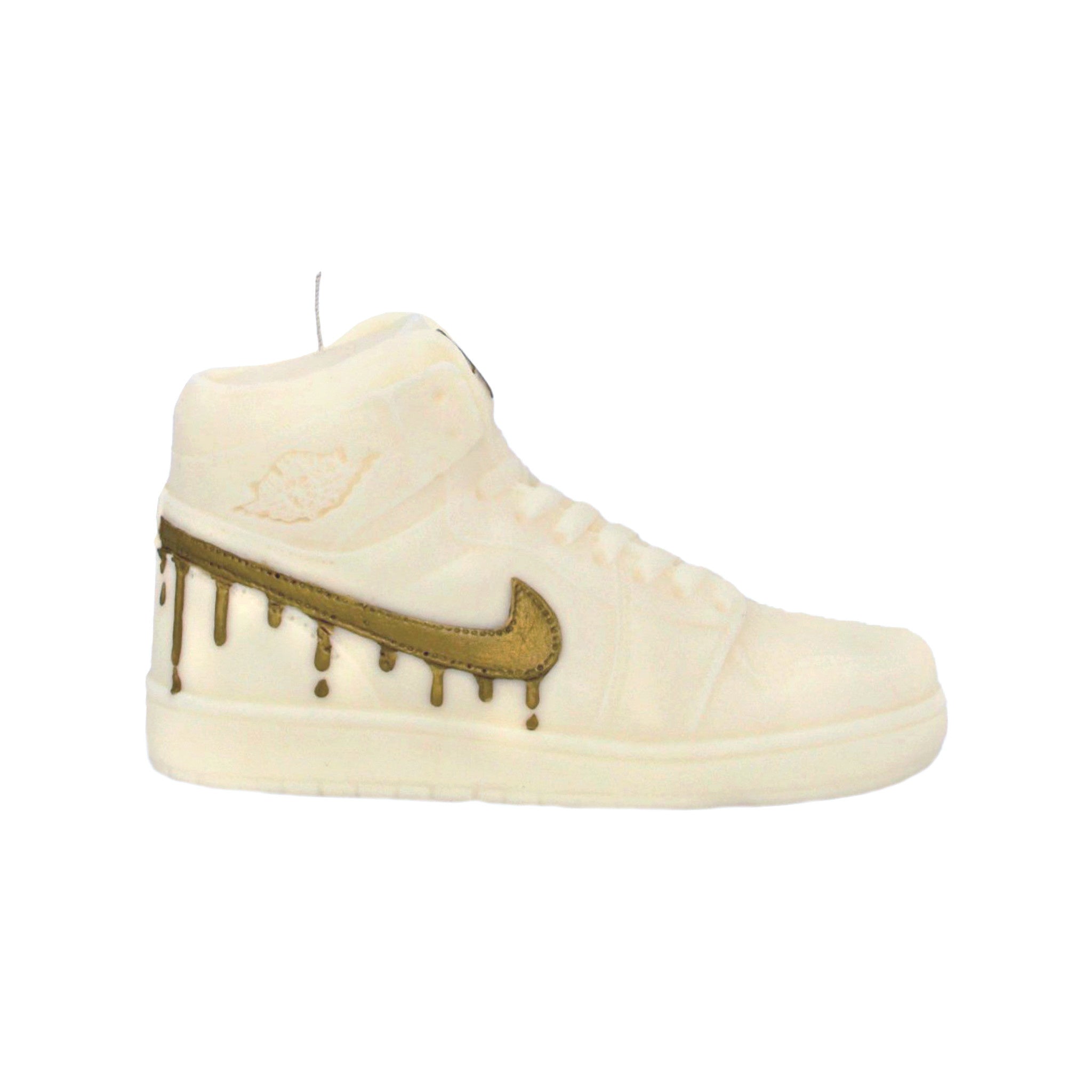 Don't Drip White & Gold Candle - Wynwood Walls Shop Main image