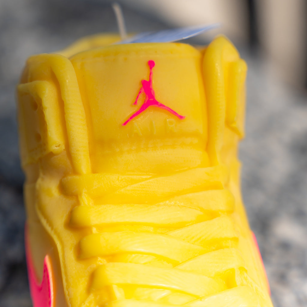Don't Drip Yellow & Pink Candle - Wynwood Walls Shop