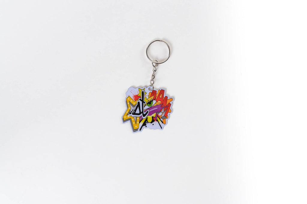 Crash Print Keychain - Wynwood Walls Shop