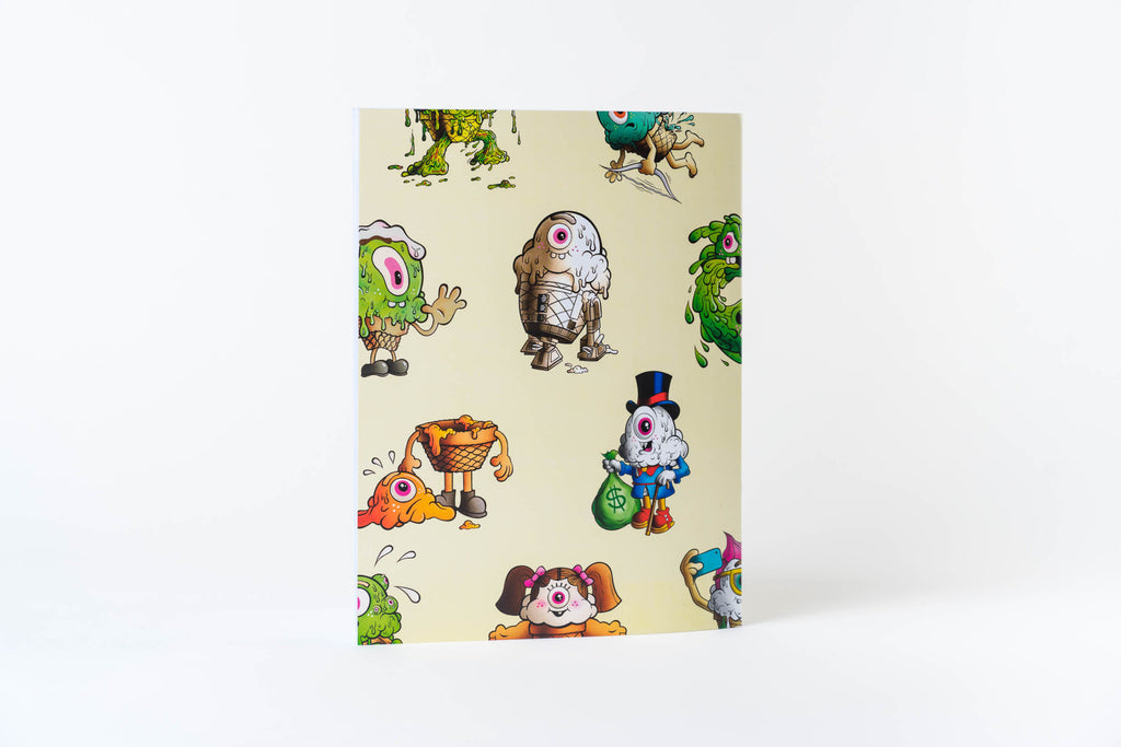 Stay Melty Coloring Book by Buff Monster - Wynwood Walls Shop