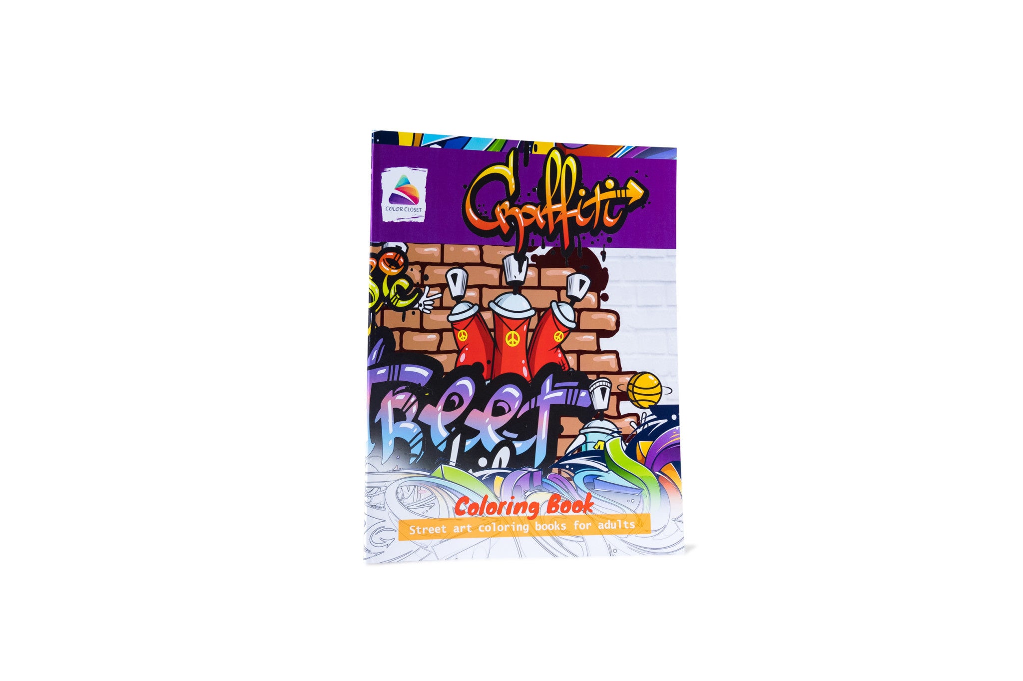 Graffiti Coloring Book: Street Art Coloring Books for Adults - Wynwood Walls Shop