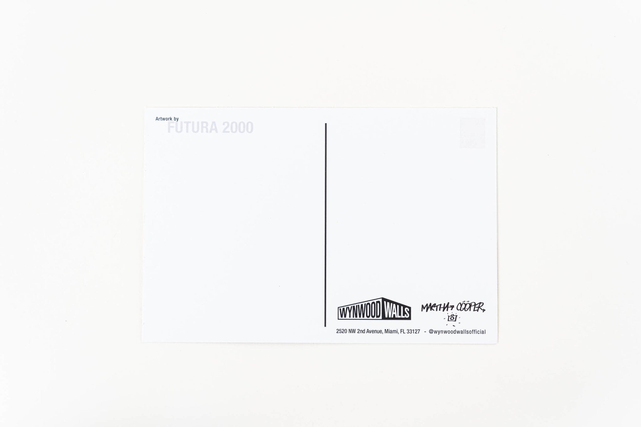 Futura Postcard 2009 - Wynwood Walls Shop