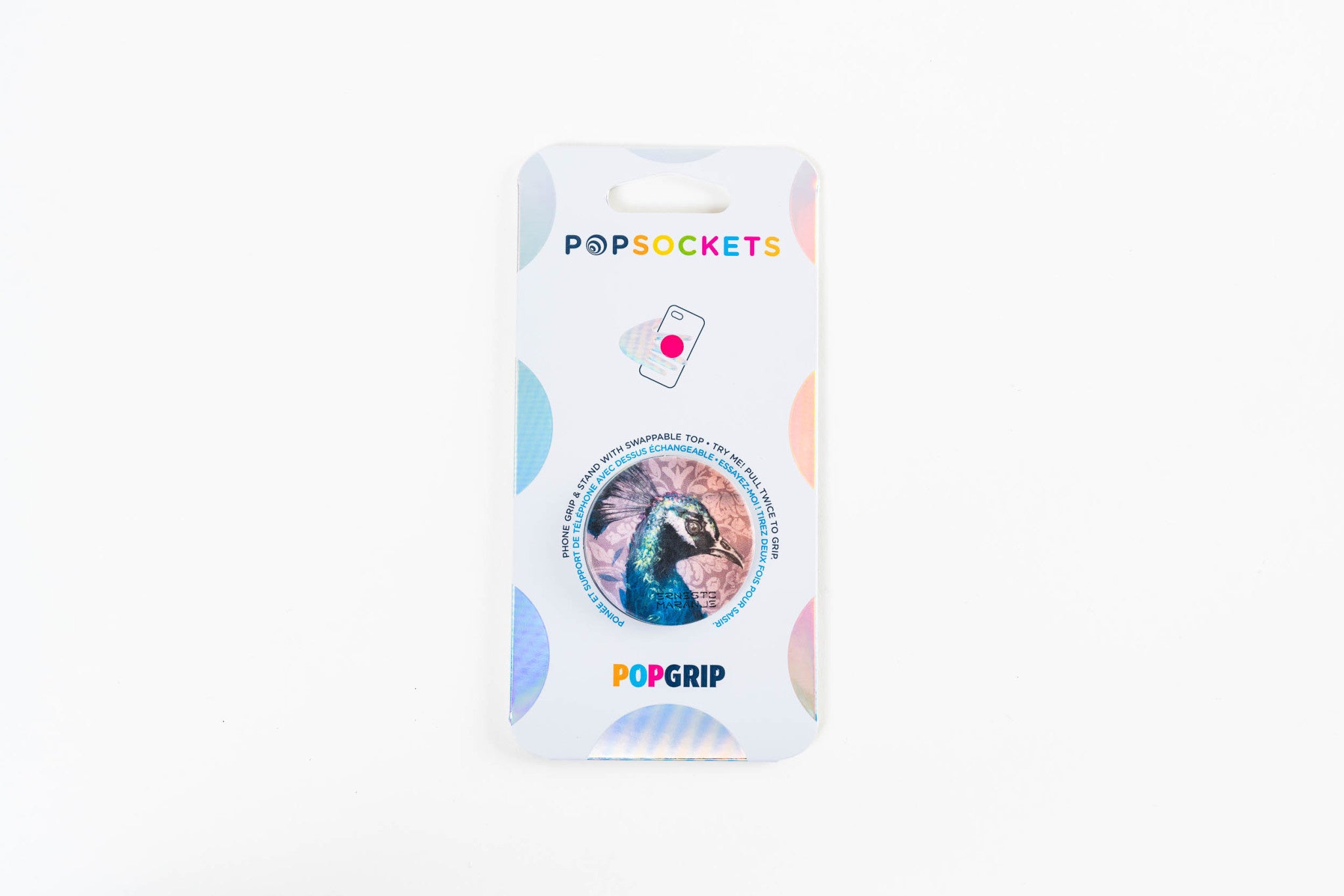 Ernesto Maranje PEACOCK Popsocket - Wynwood Walls Shop