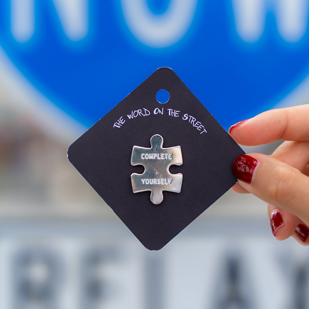 Scott Froschauer Complete Yourself Pin - Wynwood Walls Shop
