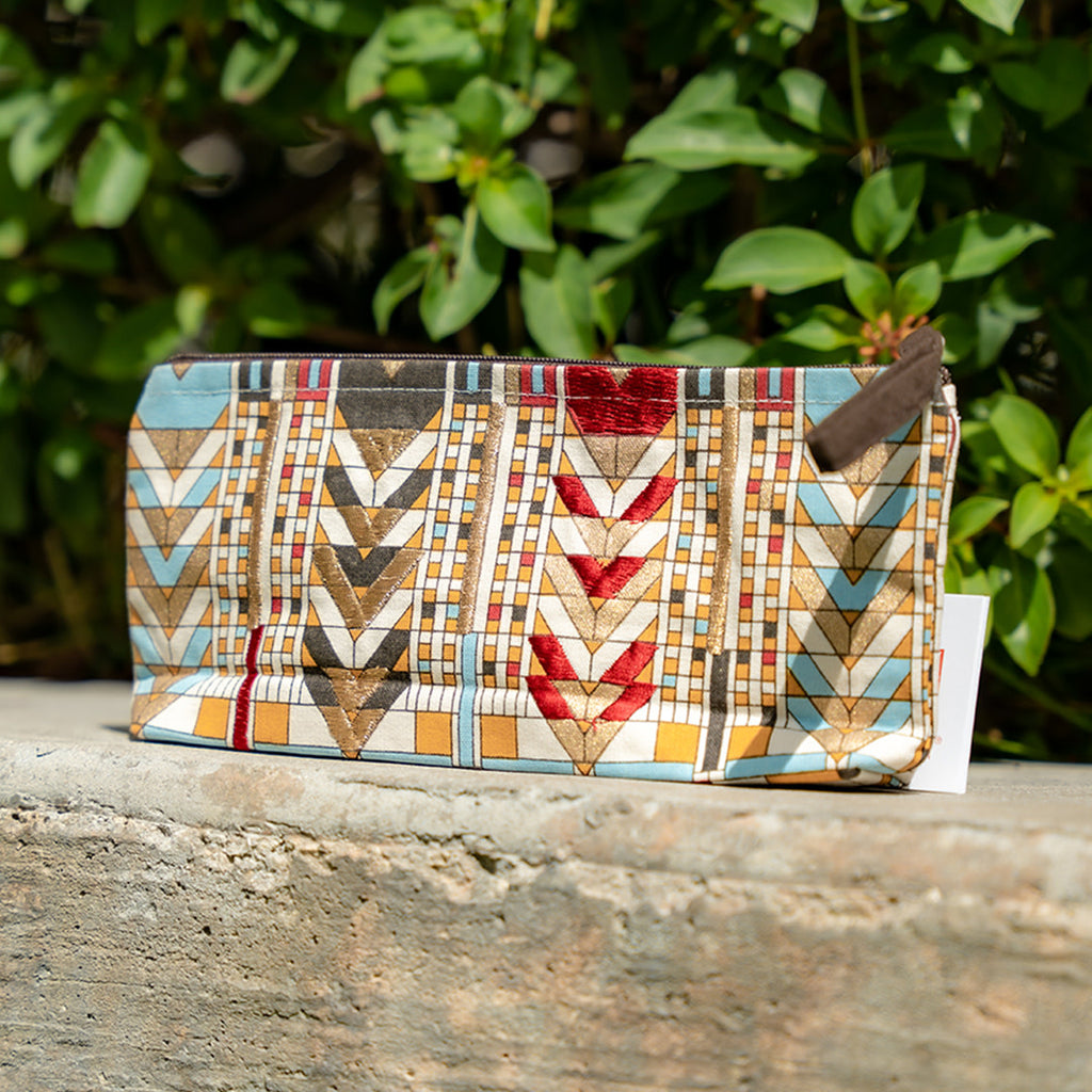 Handmade Tree of Life Pouch Frank Lloyd Wright - Wynwood Walls Shop