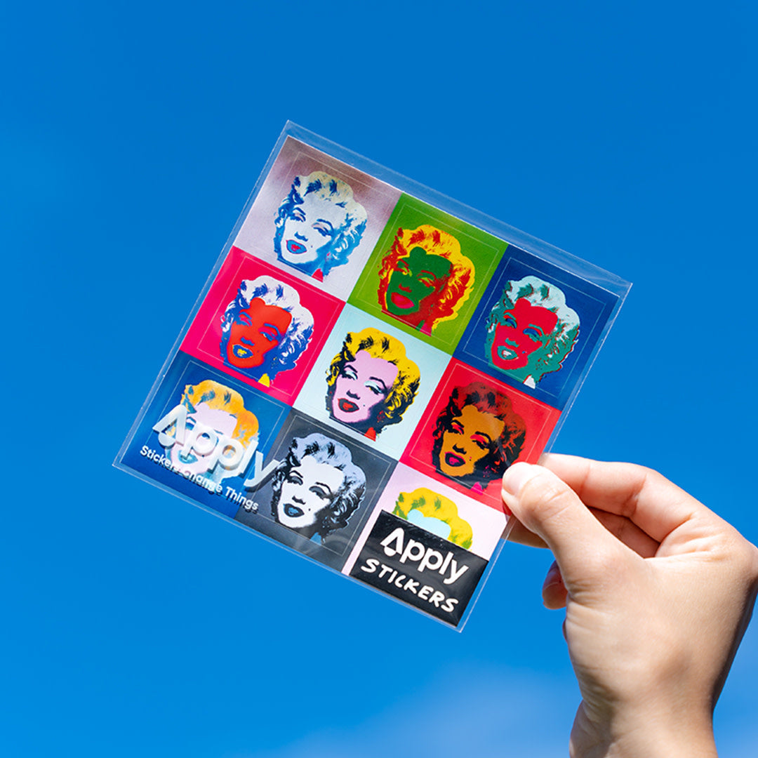 Andy Warhol Marilyn Sticker Sheet Secondary image