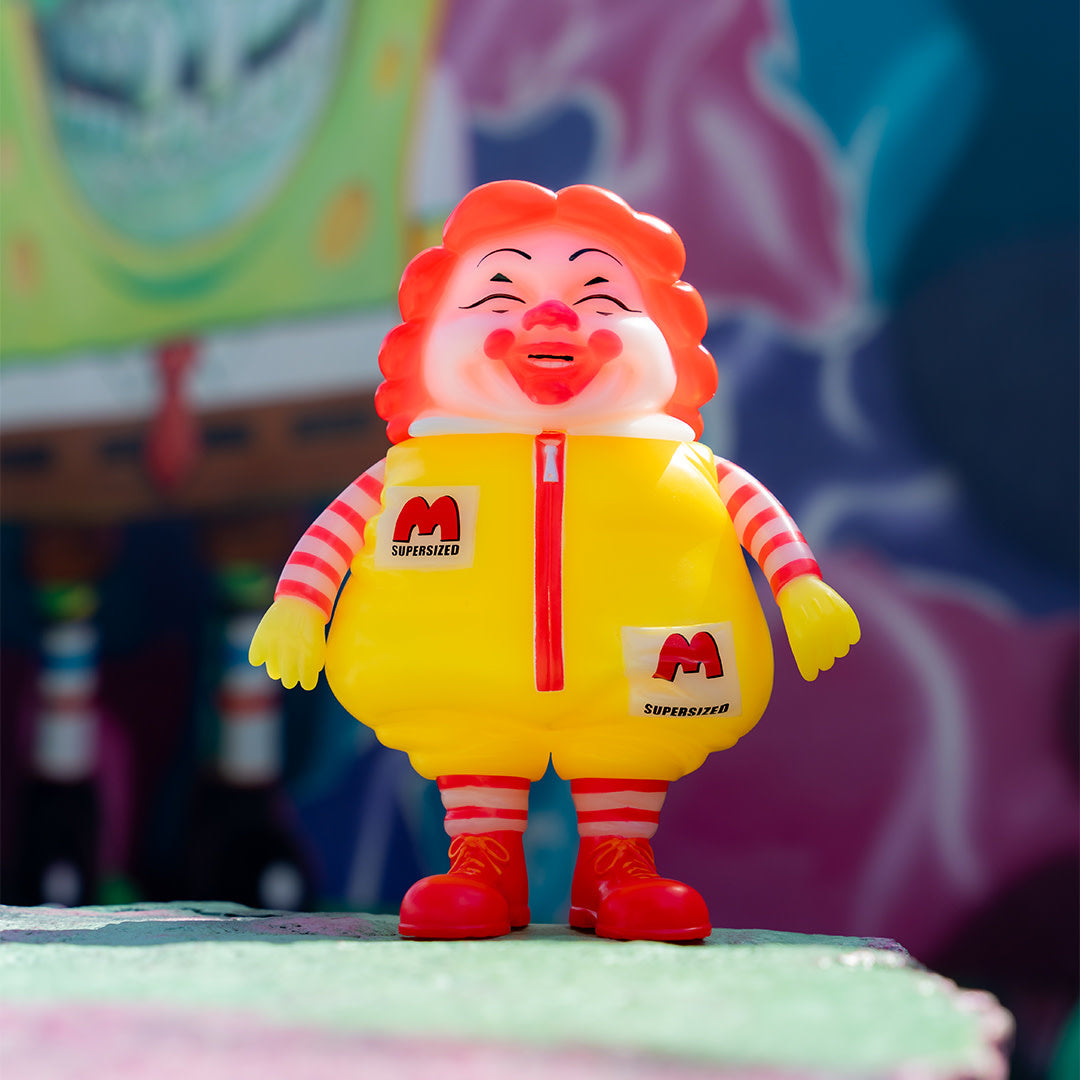 Ron English Black Light Magic McSupersized (Yellow) - Wynwood Walls Shop