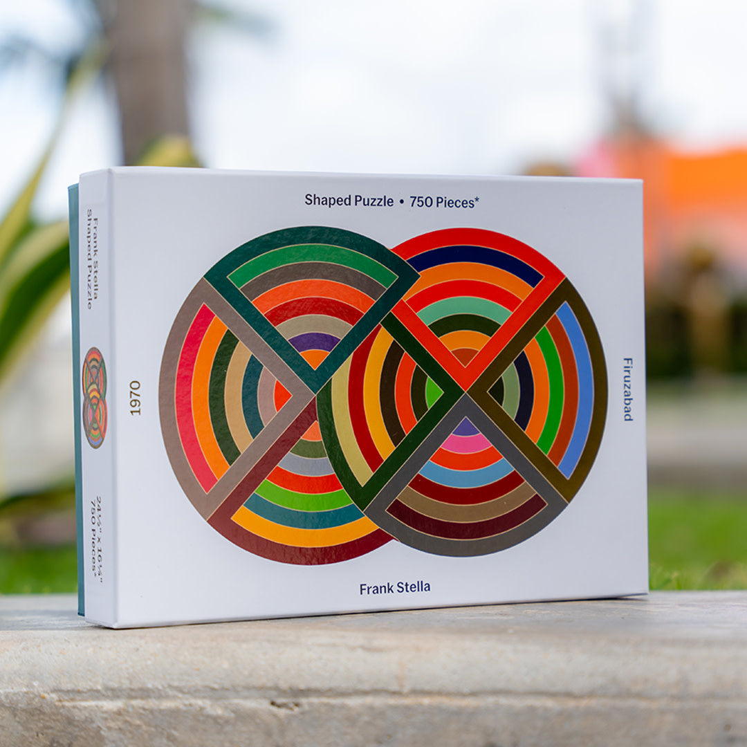 Frank Stella Jigsaw Shaped Puzzle Secondary image