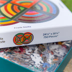 Frank Stella Jigsaw Shaped Puzzle - Wynwood Walls Shop