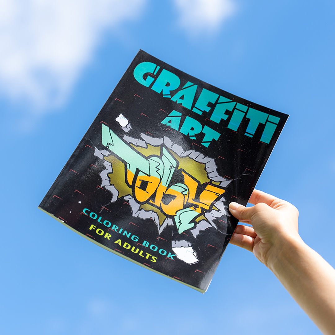 Graffiti Art Coloring Book For Adults - Wynwood Walls Shop Main image
