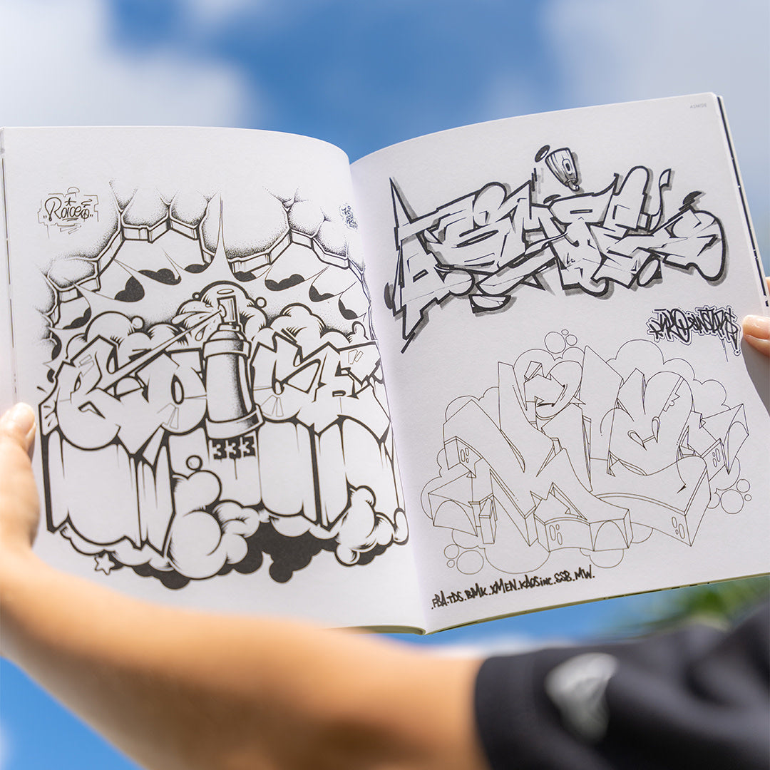 Graffiti Style Coloring Book - Wynwood Walls Shop