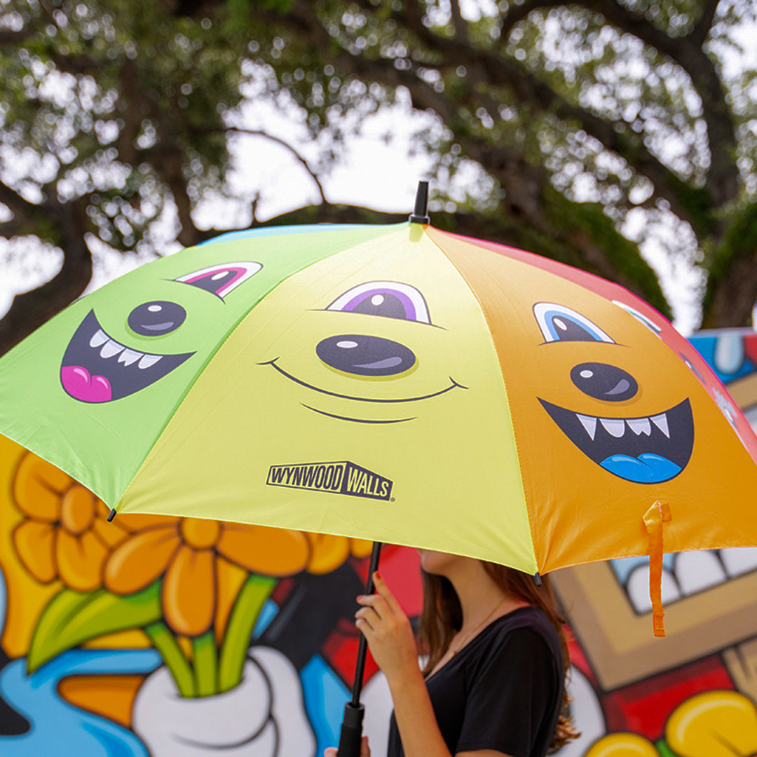 Greg Mike x Wynwood Walls REIGN OR SHINE Umbrella - Wynwood Walls Shop