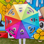 Greg Mike x Wynwood Walls REIGN OR SHINE Umbrella - Wynwood Walls Shop