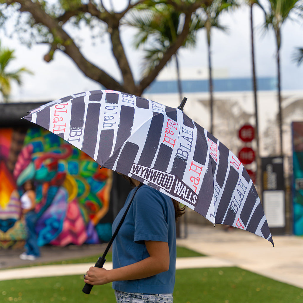 Peter Tunney x Wynwood Walls BLAH BLAH BLAH Umbrella - Wynwood Walls Shop