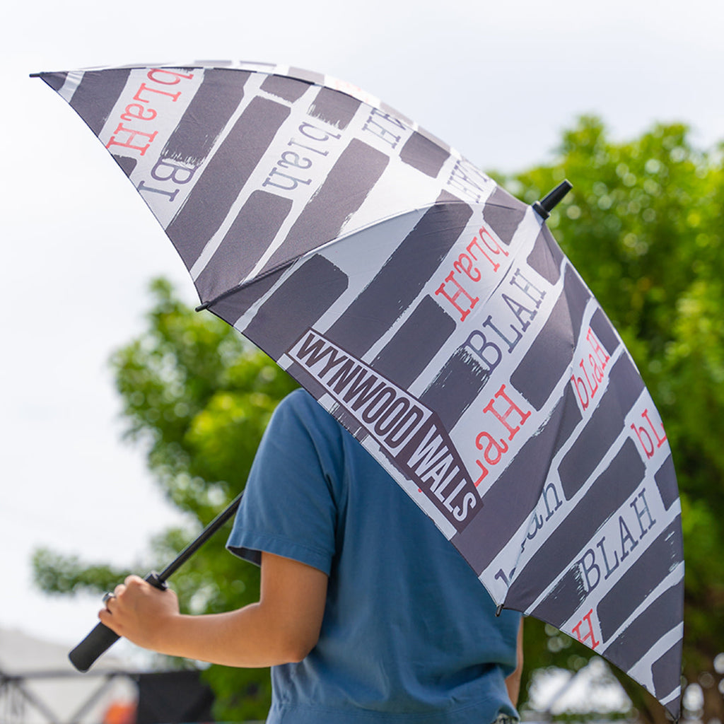 Peter Tunney x Wynwood Walls BLAH BLAH BLAH Umbrella - Wynwood Walls Shop