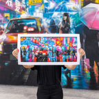 DAN KITCHENER Girl in the Rain Print - Wynwood Walls Shop