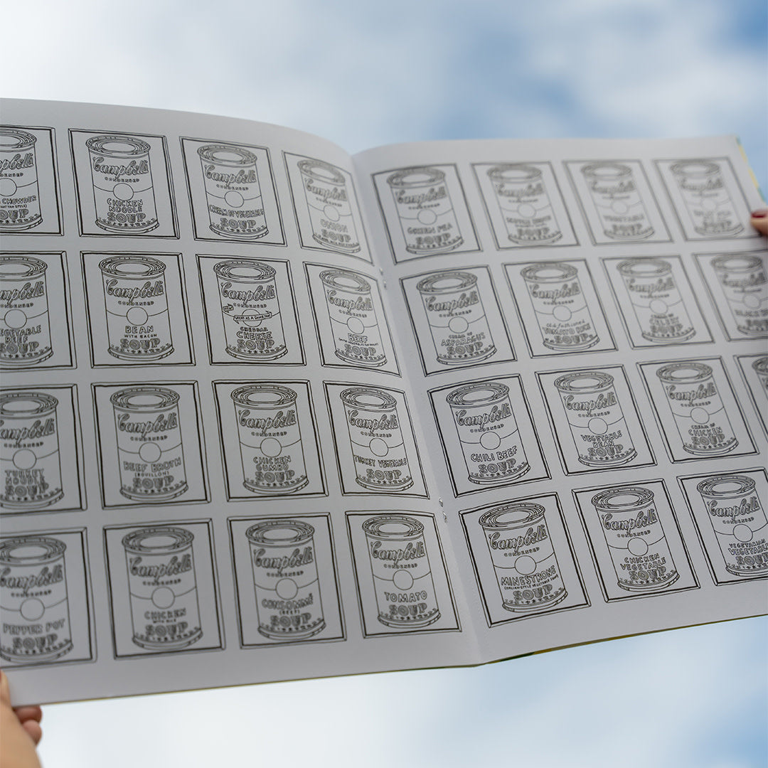 Andy Warhol Coloring Book - Wynwood Walls Shop