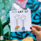 Kelsey Montague Friendship Keychain - Wynwood Walls Shop