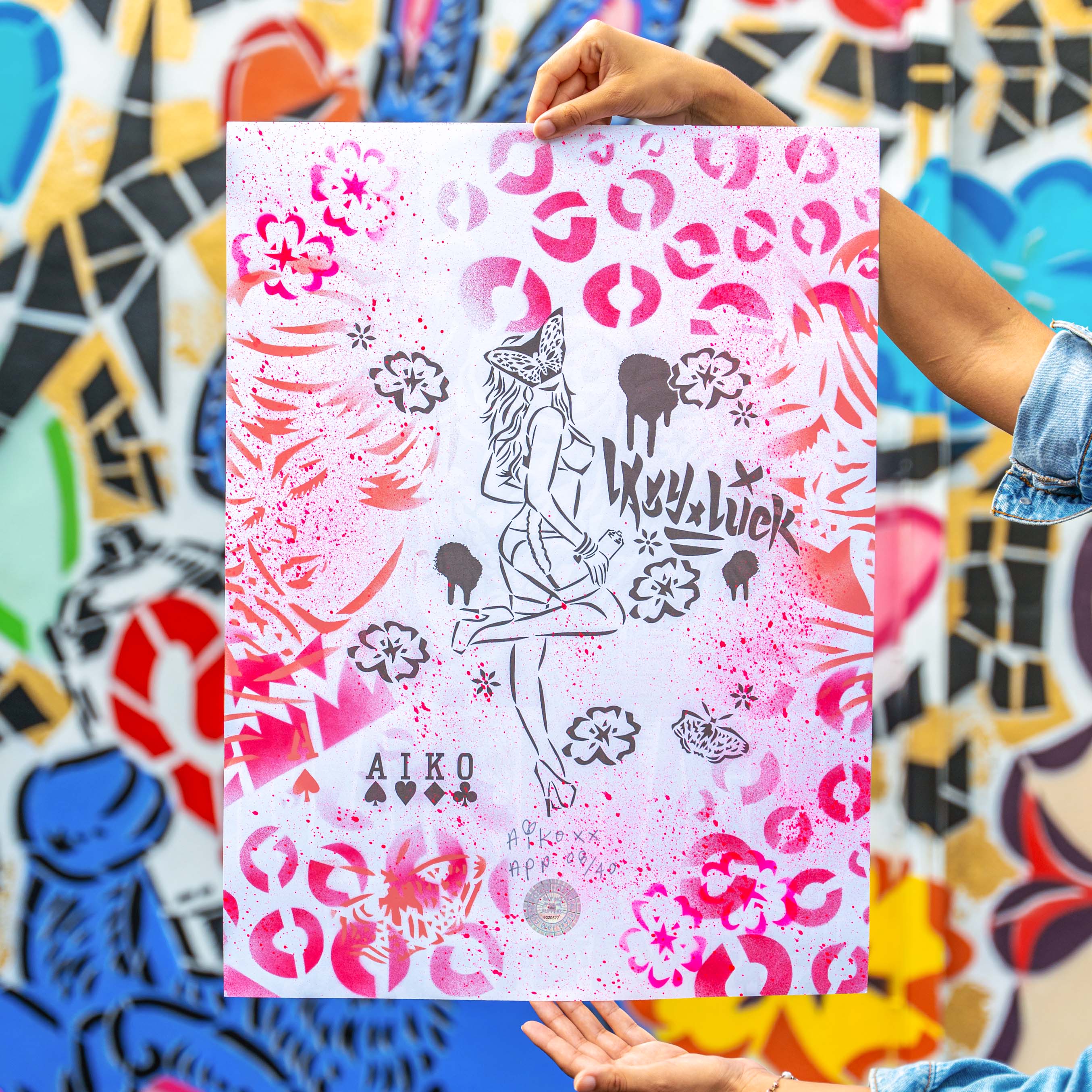 AIKO x Pearl Jam Print PINK Secondary image