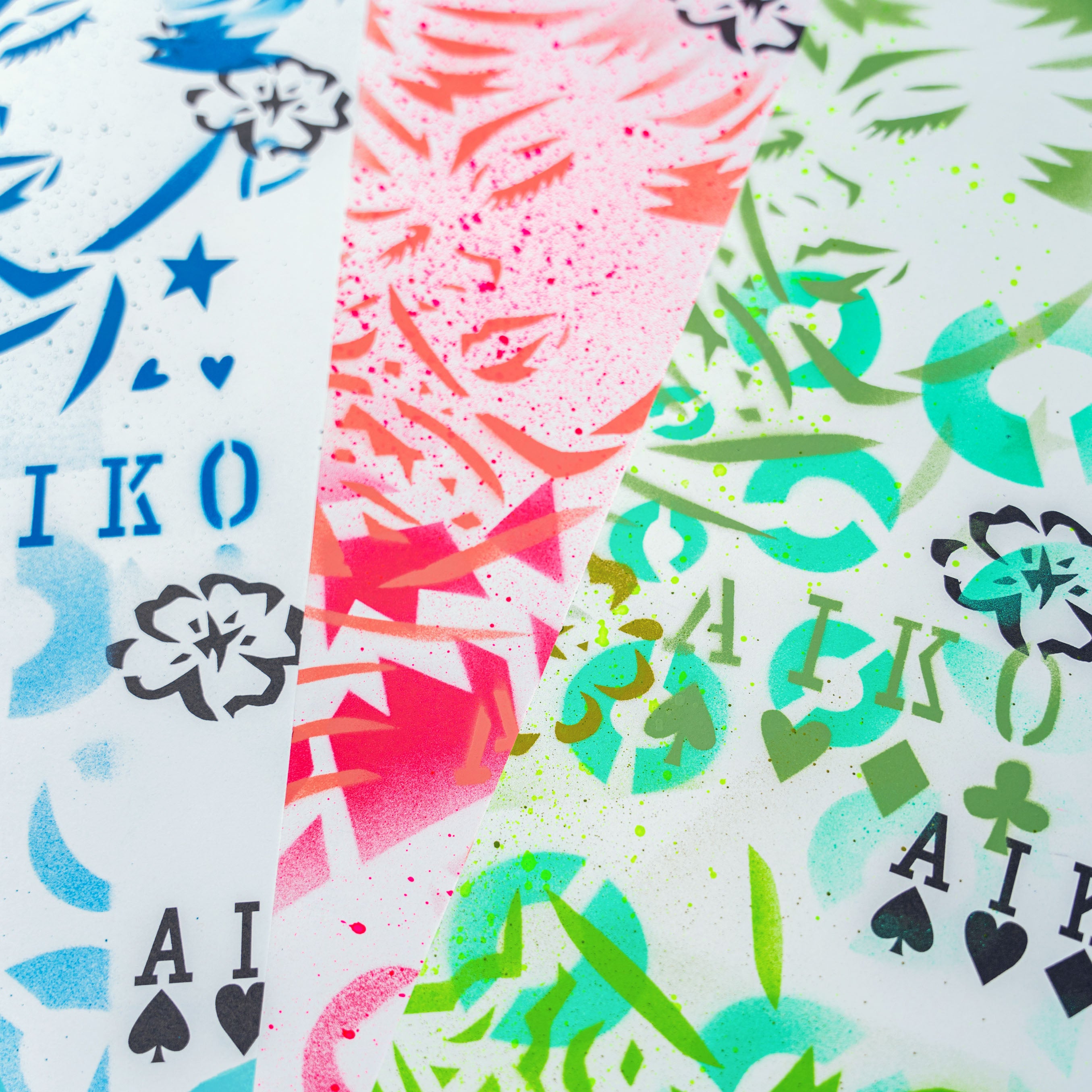 AIKO x Pearl Jam Poster BLUE