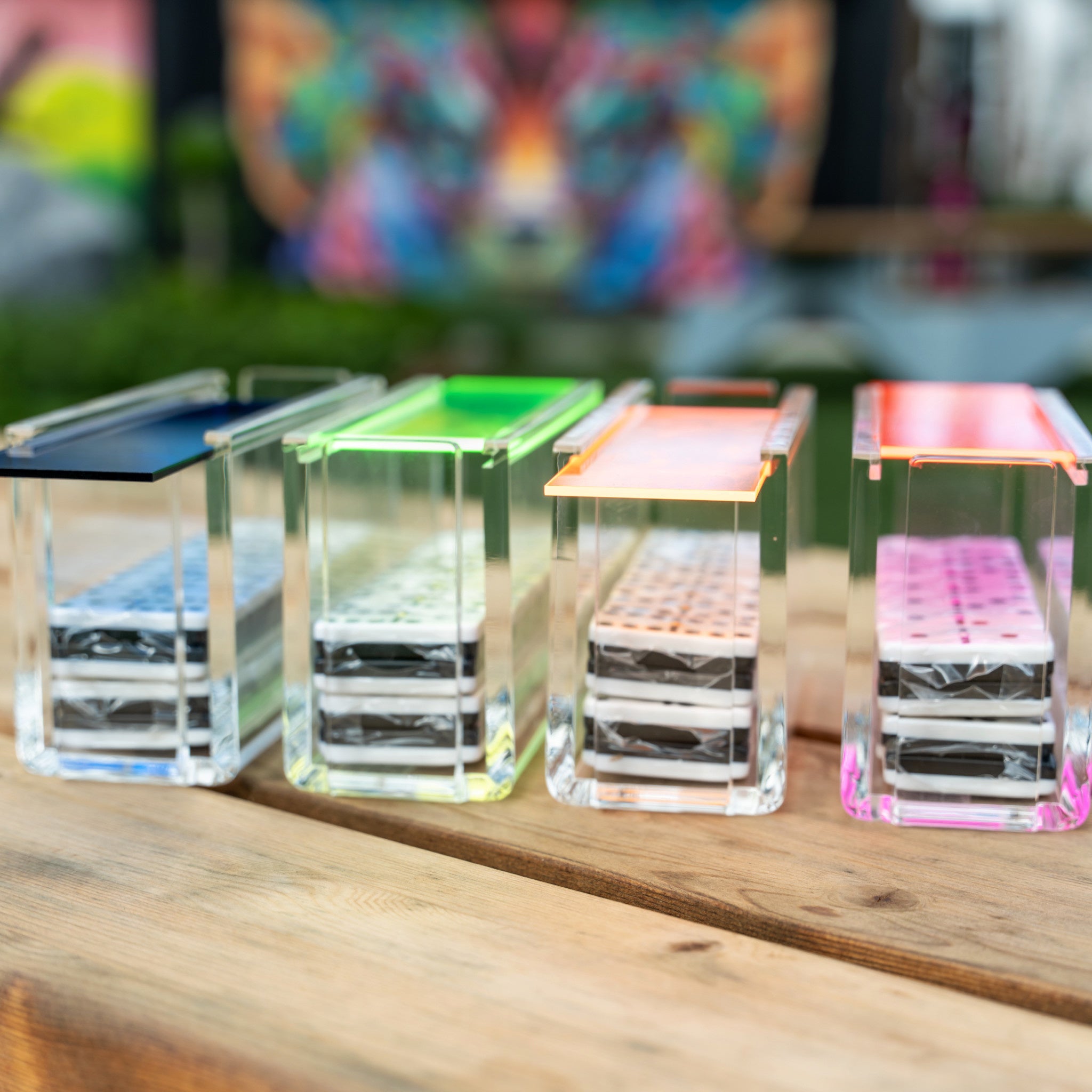 El Catire Neon Pink Matching Racks - Wynwood Walls Shop