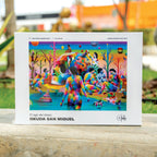 Okuda San Miguel EL LAGO DEL DESEO Puzzle - Wynwood Walls Shop