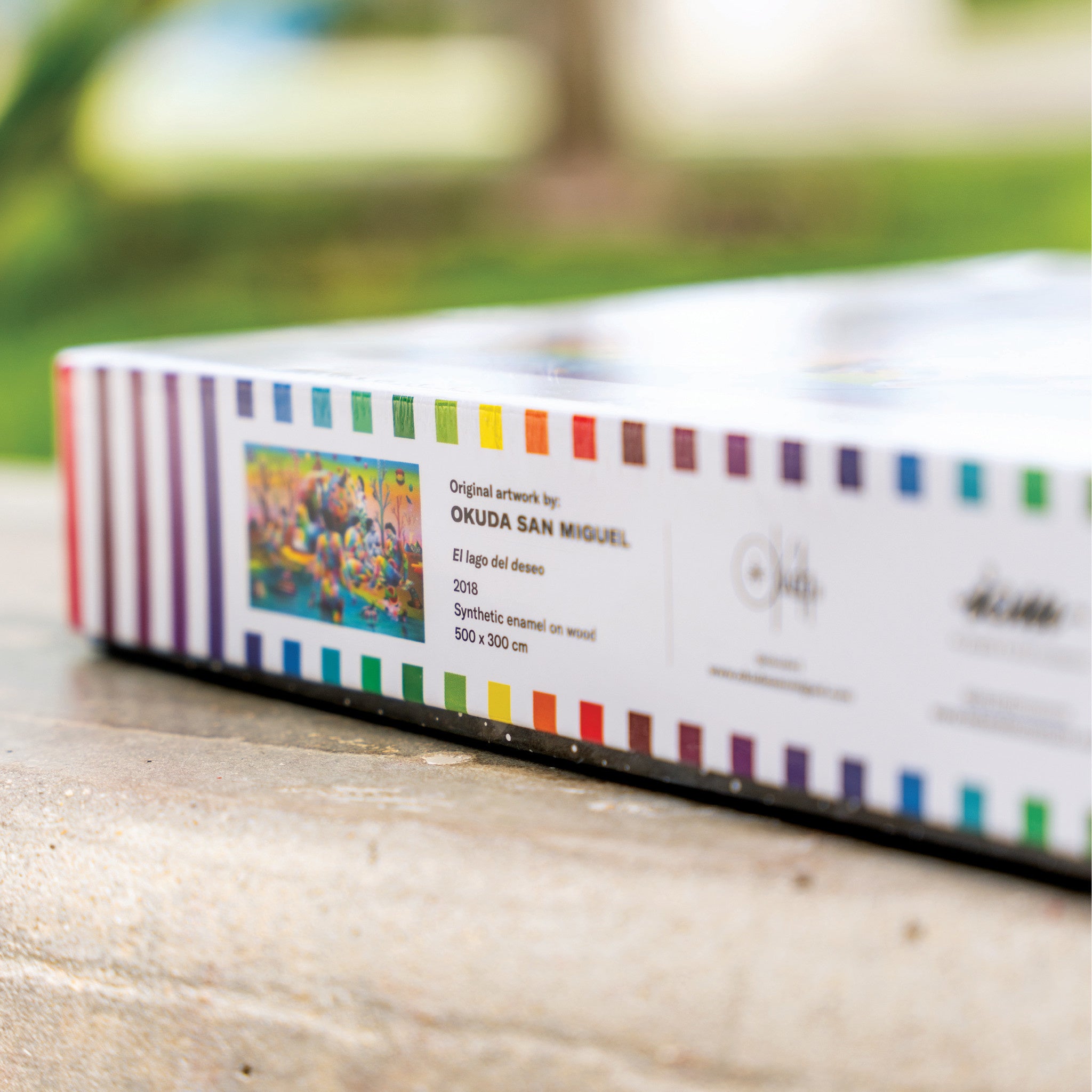 Okuda San Miguel EL LAGO DEL DESEO Puzzle - Wynwood Walls Shop