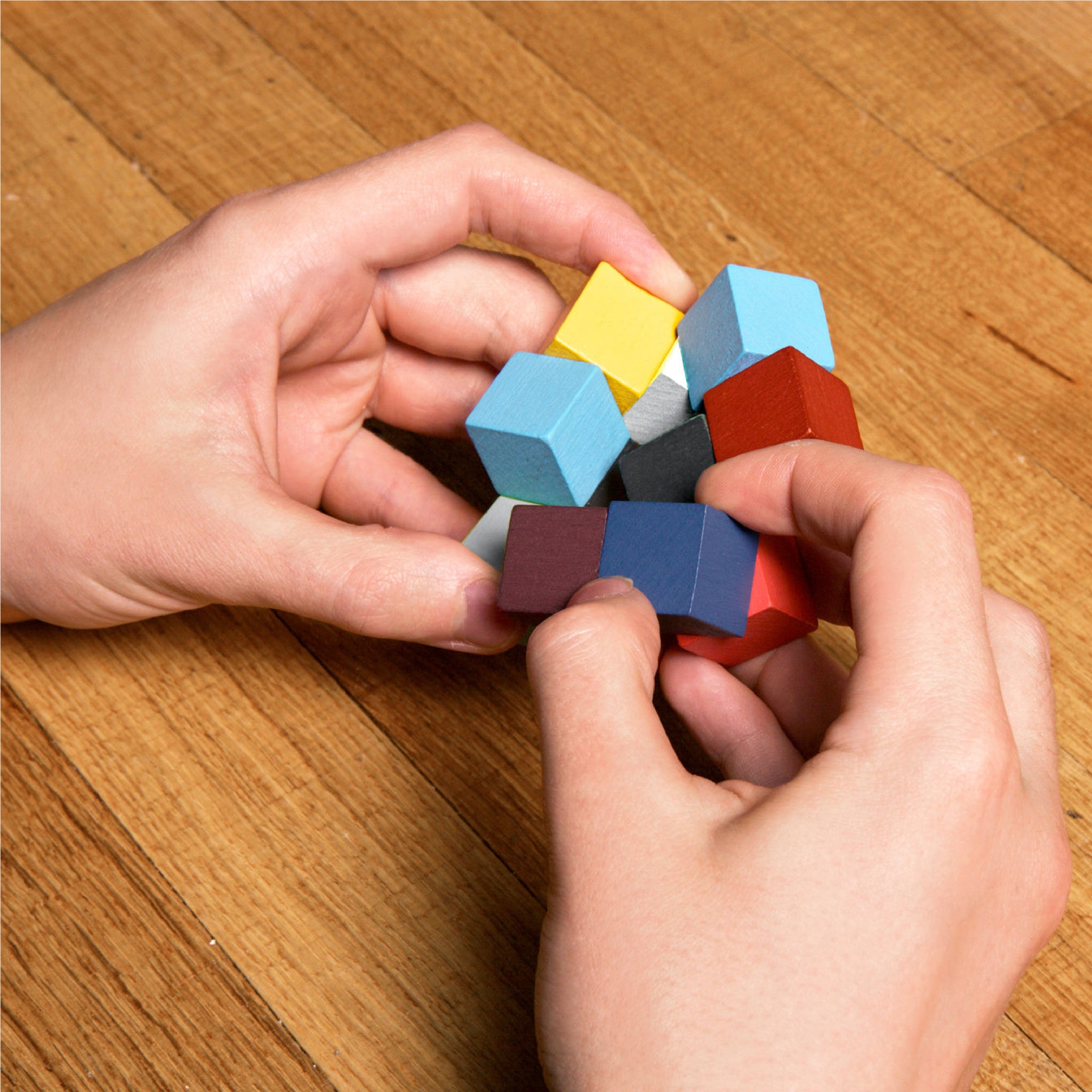 Elasti Cube 3D Wooden Puzzle - Wynwood Walls Shop