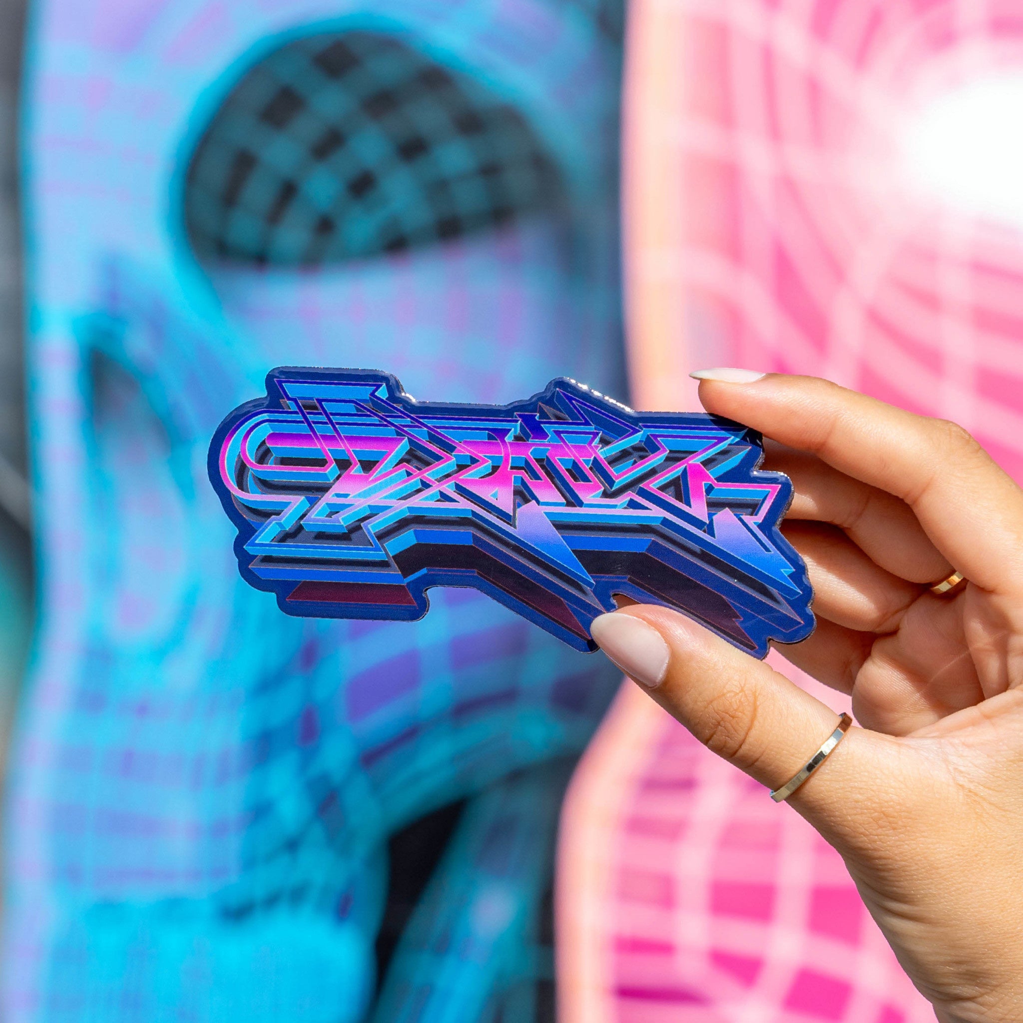 Drik the Villain ELECTRIC DREAMS Magnet Secondary image