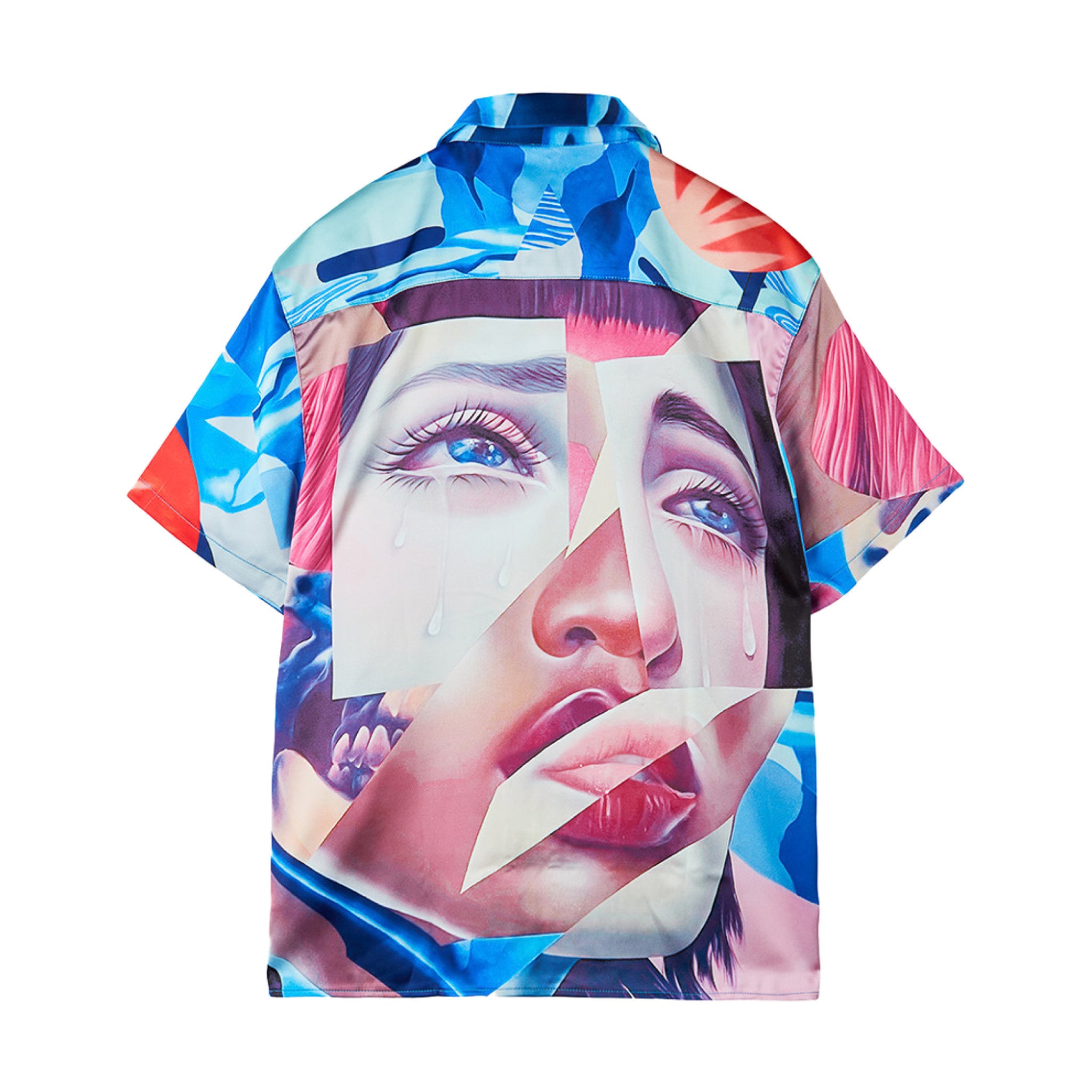 Elle MOTHER EARTH Satin Shirt - Wynwood Walls Shop