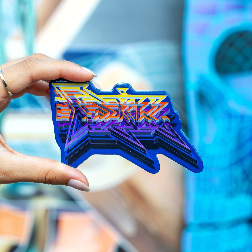 Drik the Villain EOS SCRIPT Magnet - Wynwood Walls Shop