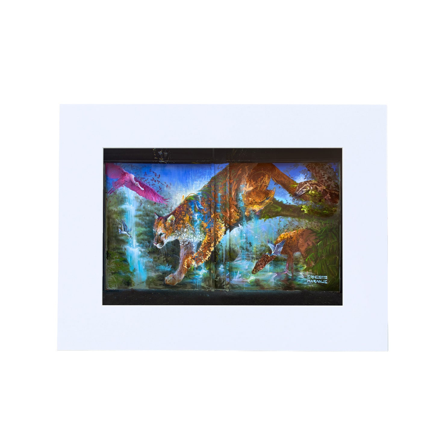 ERNESTO MARANJE Matted Print 2021 - Wynwood Walls Shop