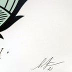 Shepard Fairy Eyes Open Fairey Signed Offset Lithograph - Wynwood Walls Shop